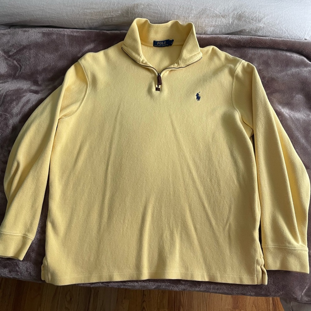 Polo by Ralph Lauren Yellow Sweatshirt